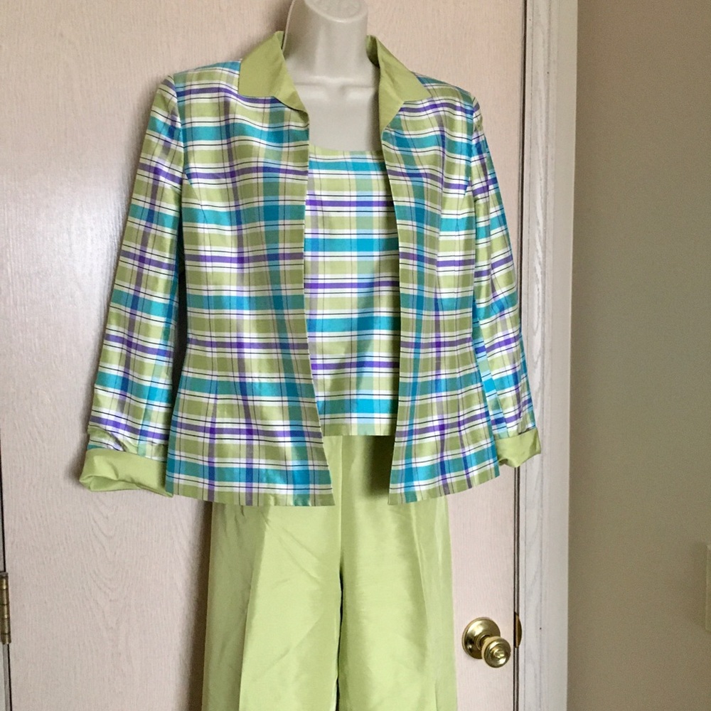 ❌🛑DONATED🛑❌DESC! Kasper A.S.L. Petite 3-pc Pantsuit - 6P